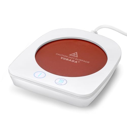 Coffee Warmer & Mug Warmer for Home Office Home Desk with 4H Auto Shut Off
