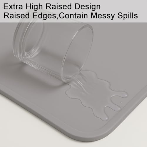Silicone Mat 35.4"x23.6" Silicone Mats for Kitchen Counter Heat Resistant Mats for Countertop