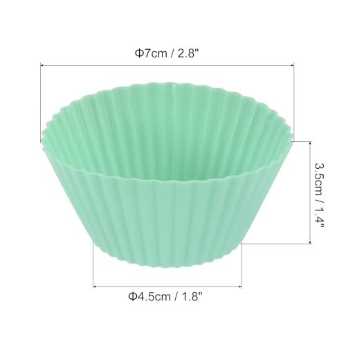 36Pcs Silicone Cupcake Liners