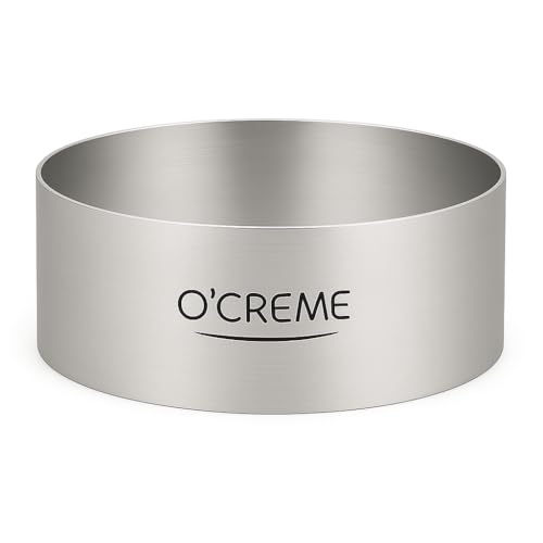 Cake Ring Sturdy Stainless Steel Round Mousse Cake Ring Mold for Baking