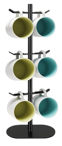 Cup Holder Tree with 6 Hooks