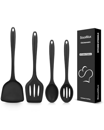 4 Pcs Silicone Kitchen Utensils Set (4 Count)