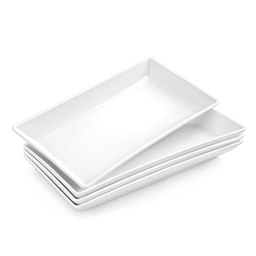Porcelain Serving Platters Set of 4 (4 Count)