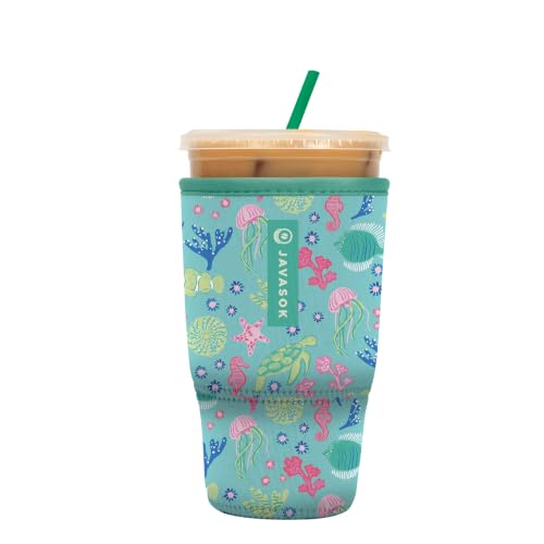 JavaSok Iced Coffee & Cold Soda Insulated Neoprene Cup Sleeve