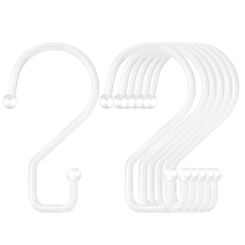 S Hooks 3 Inch Small Metal S Hanging Hooks (12 Count)