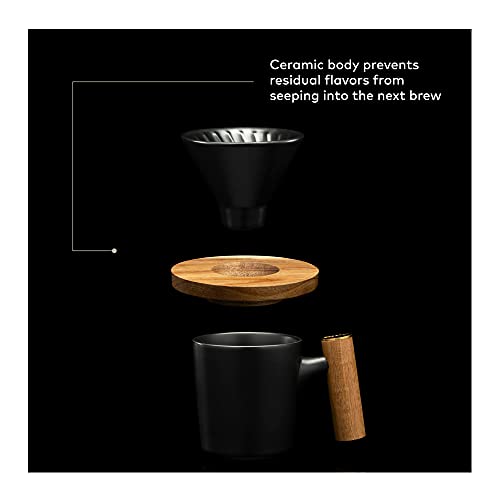 Single Serve Pour Over Coffee Maker Set (2 Count)