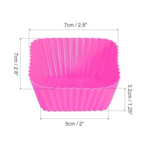 18Pcs Silicone Cupcake Baking Cups (18 Count)