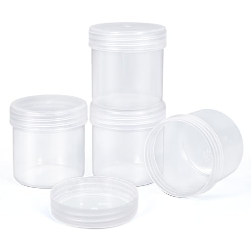 TSA Approved Wide Mouth Travel Size Containers (4 Count)