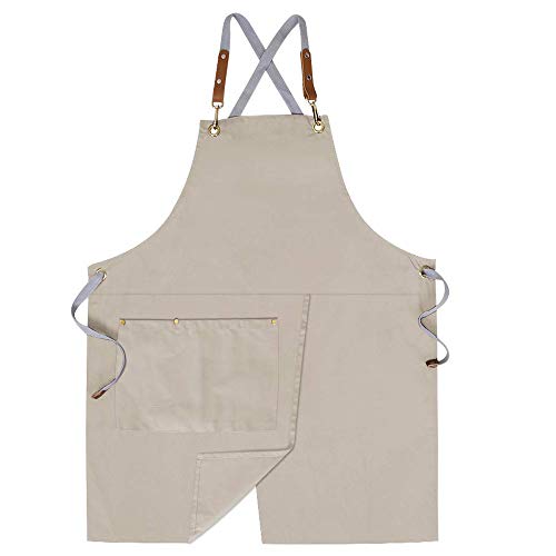 Crossback Apron with Pockets