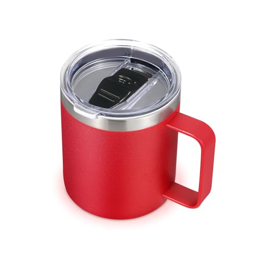 14oz Insulated Stainless Steel Coffee Mug with Leakproof Lid