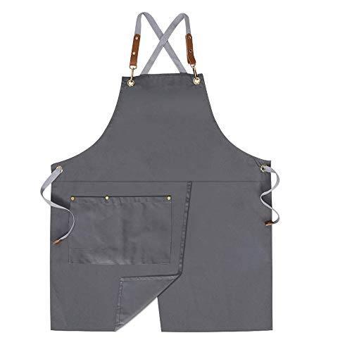 Crossback Apron with Pockets x2
