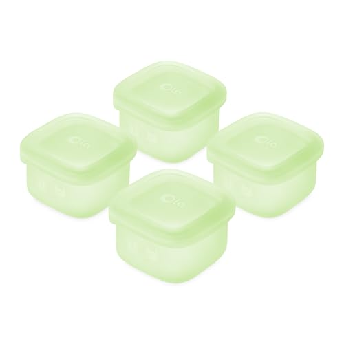 Silicone Baby Food Storage Containers 4pk (4 Count)
