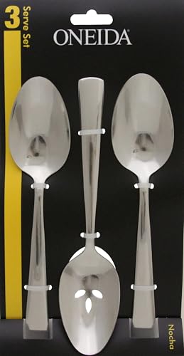 Nocha Everyday Flatware Serving Spoons (3 Count)