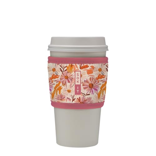 HotSok Coffee & Tea Reusable Insulated Neoprene Cup Sleeve