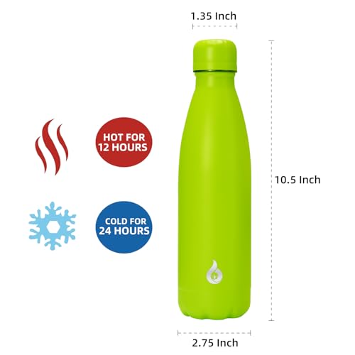 17 oz Small Insulated Water Bottle