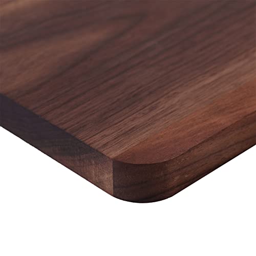 Rustic Walnut Wood Serving Tray