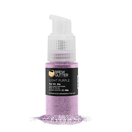 Light Purple BREW GLITTER Edible Glitter For Drinks