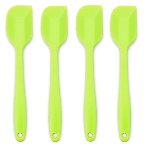4 Piece Silicone Spatula Set with Stainless Steel Core (4 Count)