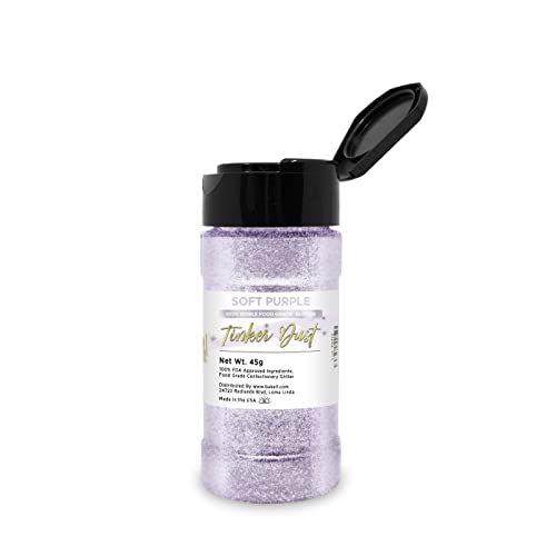 Soft Purple Edible Glitter