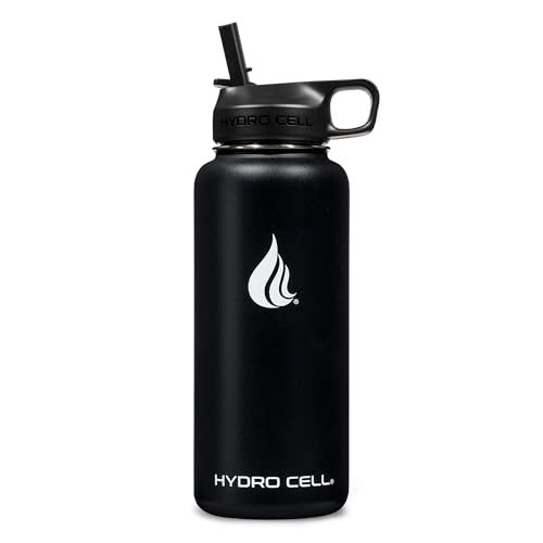 Stainless Steel Insulated Water Bottle with Straw