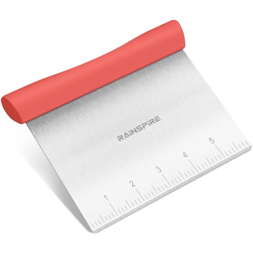 Multi Purpose Stainless Steel Bench Scraper Dough Blender & Pastry Cutter
