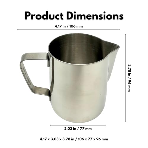 12oz Stainless Steel Latte Art Pitcher