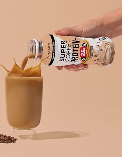 Protein+ Caffe Latte Protein Coffee 25g Protein 11oz 18Pk (300 Fl Oz)