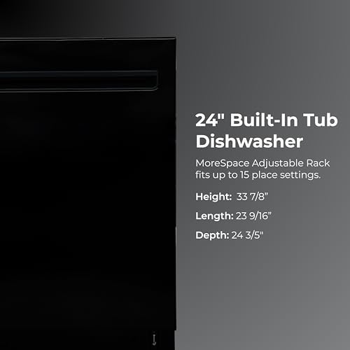 24" Built In Dishwasher