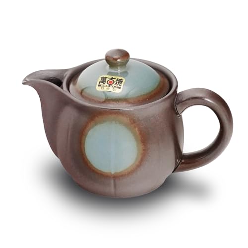 Japanese Banko Ware Teapot with Removable Stainless Steel Strainer