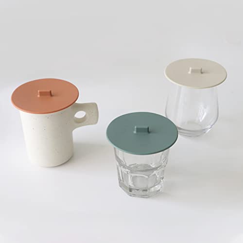 Silicone Cup Covers for Drinks (2 Count)