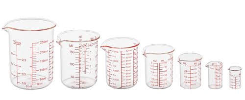 Glass Measuring Cup Set