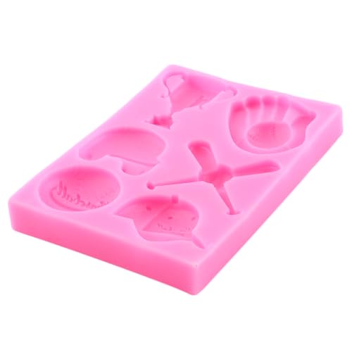 Baseball Fondant Mold Sports Theme Chocolate Silicone Mold Set 3 (3 Count)