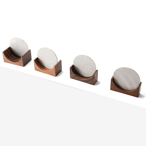 Espresso Puck Screen Walnut