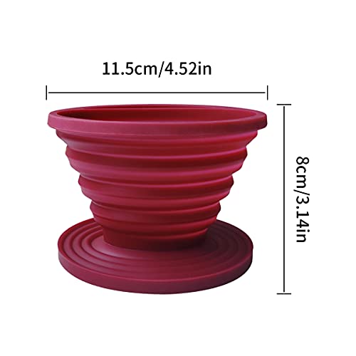 Collapsible Silicone Coffee Dripper