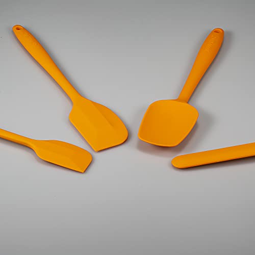 4 Piece Silicone Spatula Set (4 Count)