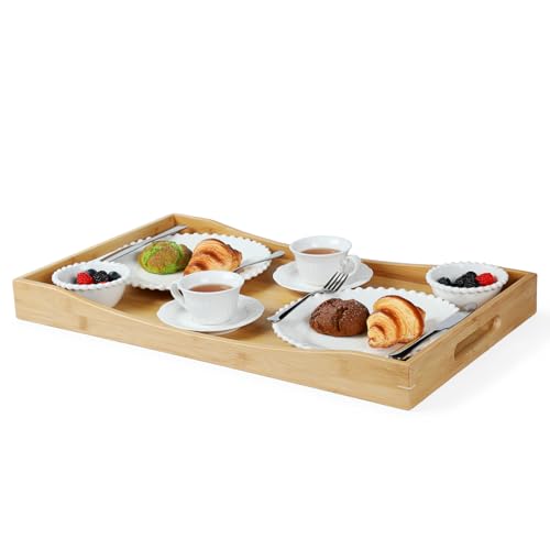 Bamboo Extra Large Ottoman Tray