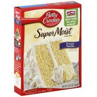 Super Moist French Vanilla Cake Mix 15.25 oz (183 Ounce)
