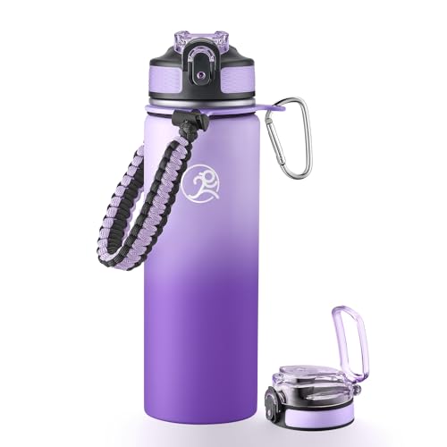 24oz Insulated Stainless Steel Travel Water Bottle