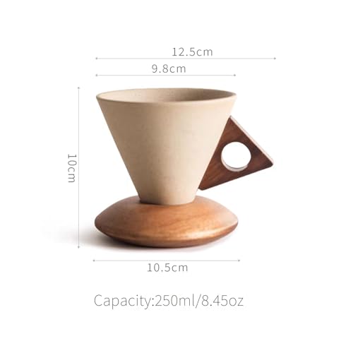 Vintage Terracotta Coffee Mug Set