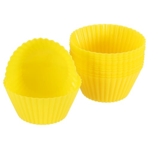12Pcs Silicone Cupcake Liners