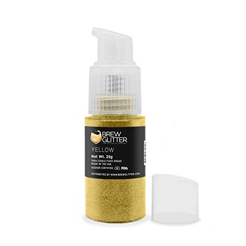 Brew Glitter Edible Drink Glitter Pump 1x 25g for Cocktails
