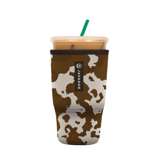 JavaSok Iced Coffee & Cold Soda Insulated Neoprene Cup Sleeve