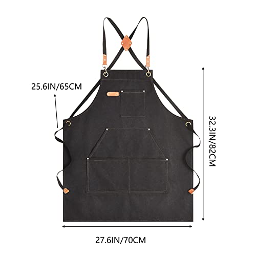 Canvas Aprons for Men Chef Apron