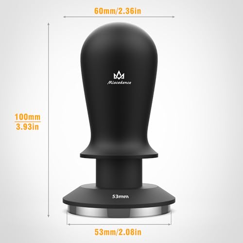 Espresso Tamper 53mm Calibrated Spring Loaded Coffee Tamper with Constant Pressure