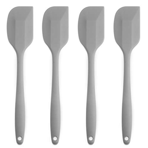 4 Piece Silicone Spatula Set with Stainless Steel Core (4 Count)