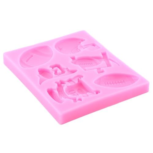 Football Fondant Mold Sports Theme Silicone Molds Set Of 3