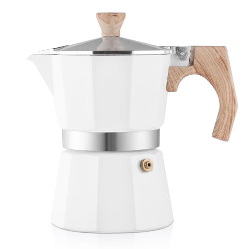 Stovetop Espresso Maker 3 Cups Moka Pot Cuban Coffee Maker Stovetop Coffee Maker Moka Italian Espresso