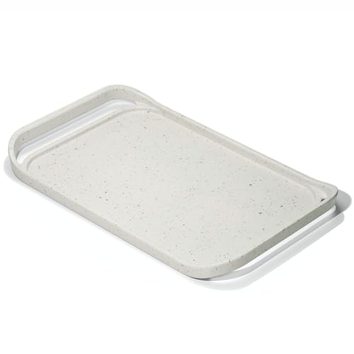 Waterproof Melamine Serving Tray with Handles