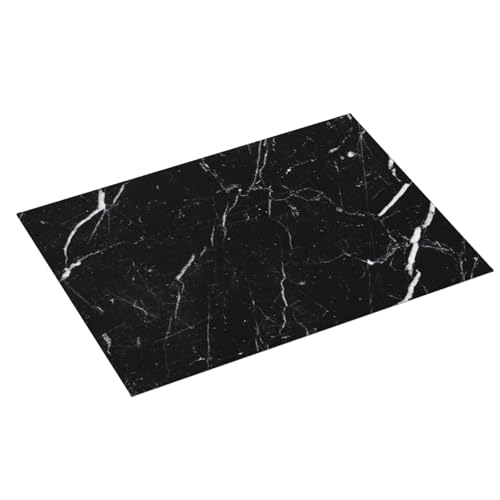 Black Marble Dish Drying Mat