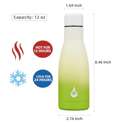 12 oz Small Water Bottle